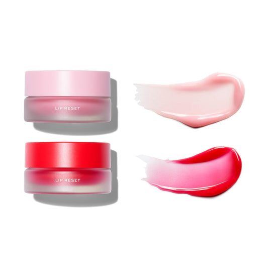 MAKE Beauty Lip Reset Overnight Lip Mask - Lunar Lemonade + Cosmic Cherry